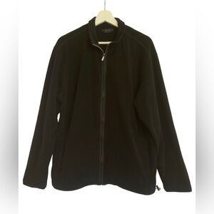 Zegna Sport Navy Blue Zip-up Athletic Jacket made in Italy Size Large